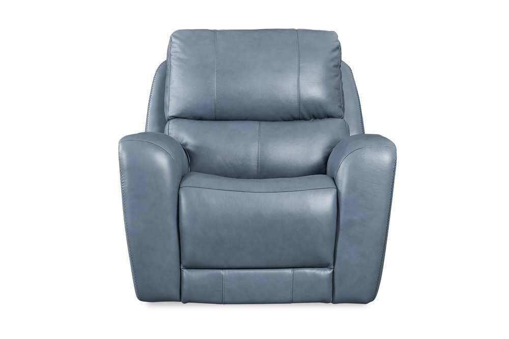 Leather Italia USA - Bel Air Chair - Glider P2 Persian Blue - 1444-EH295G-016027LV veiw 5