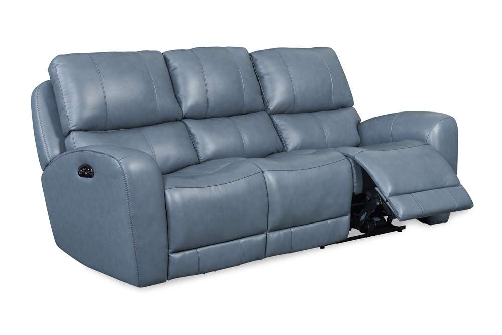 Leather Italia USA - Bel Air Sofa - P2 Persian Blue - 1444-EH295-036027LV veiw 3