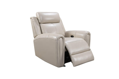 Leather Italia USA - E3215 Jonathan P1 Glider Recliner 7405Lv Cream  - 4111-E3215G-017405LV view 1