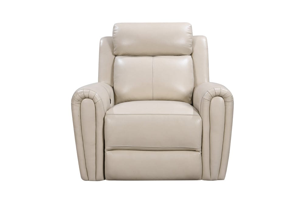 Leather Italia USA - E3215 Jonathan P1 Glider Recliner 7405Lv Cream  - 4111-E3215G-017405LV view 2