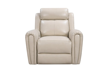 Leather Italia USA - E3215 Jonathan P1 Glider Recliner 7405Lv Cream  - 4111-E3215G-017405LV view 2