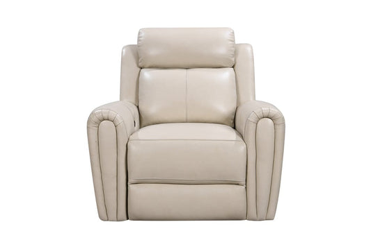 Leather Italia USA - E3215 Jonathan P1 Glider Recliner 7405Lv Cream  - 4111-E3215G-017405LV view 2