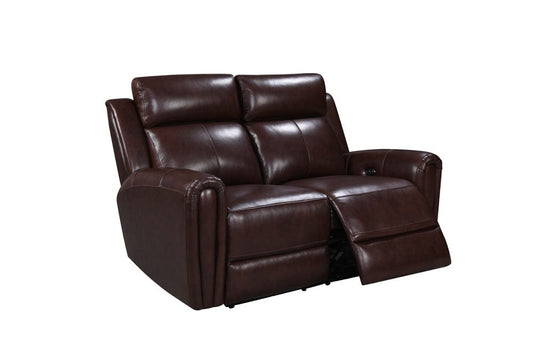 Leather Italia USA - E3215 Jonathan P1 Loveseat 7030Lv Brown  - 4111-E3215-027030LV view 1