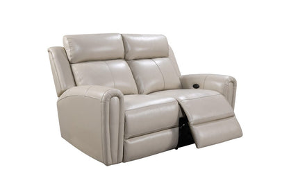 Leather Italia USA - E3215 Jonathan P1 Loveseat 7405Lv Cream  - 4111-E3215-027405LV view 1