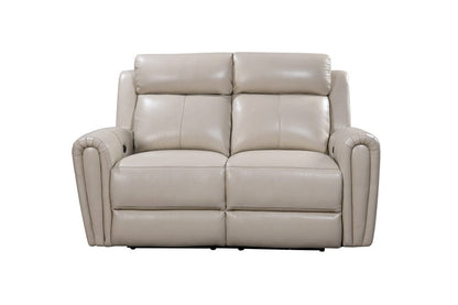 Leather Italia USA - E3215 Jonathan P1 Loveseat 7405Lv Cream  - 4111-E3215-027405LV view 2