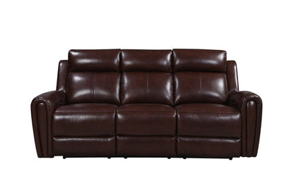 Leather Italia USA - E3215 Jonathan P1 Sofa 7030Lv Brown  - 4111-E3215-037030LV view 2