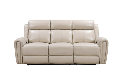 Leather Italia USA - E3215 Jonathan P1 Sofa 7405Lv Cream  - 4111-E3215-037405LV view 2