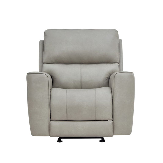 Leather Italia USA - Eh1564 Laredo Chair - Glider 2P 1605Lv Cement Le  - 4111-EH1564G-011605LV view 2