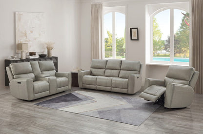 Leather Italia USA - Eh1564 Laredo Chair - Glider 2P 1605Lv Cement Le  - 4111-EH1564G-011605LV view 3
