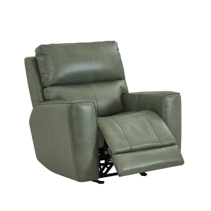 Leather Italia USA - Eh1564 Laredo Chair - Glider 2P 1607Lv Sage Moss  - 4111-EH1564G-011607LV view 2