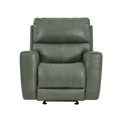 Leather Italia USA - Eh1564 Laredo Chair - Glider 2P 1607Lv Sage Moss  - 4111-EH1564G-011607LV view 3