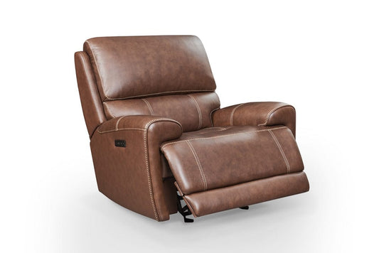 Leather Italia USA - Eh2814 Highland Chair - Glider 2P 7463Lv Brown Coffee  - 4111-EH2814G-017463LV view 1