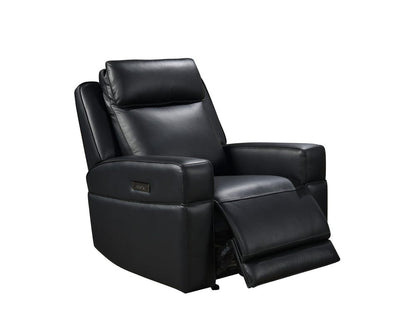 Leather Italia USA - Eh5153 Valley Chair - P2 - Glider 8034Lv Black L  - 4111-EH5153G-018034LV view 1