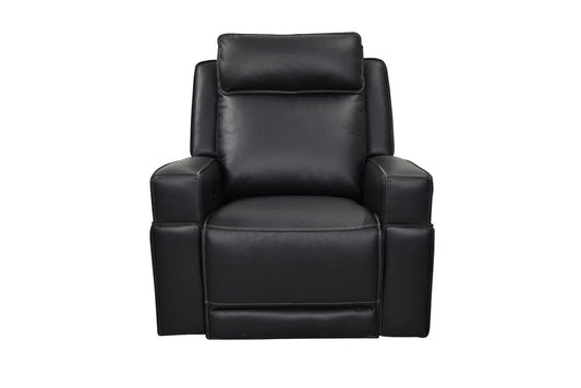 Leather Italia USA - Eh5153 Valley Chair - P2 - Glider 8034Lv Black L  - 4111-EH5153G-018034LV view 2