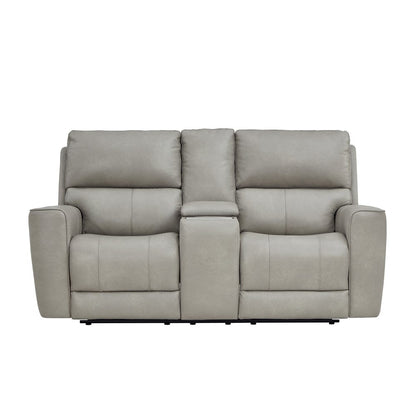 Leather Italia USA - Ehz1564 Laredo Loveseat - Console P2 - Zg 1605Lv C  - 4111-EHZ1564C-021605LV view 2