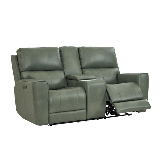 Leather Italia USA - Ehz1564 Laredo Loveseat - Console P2 - Zg 1607Lv S  - 4111-EHZ1564C-021607LV view 1