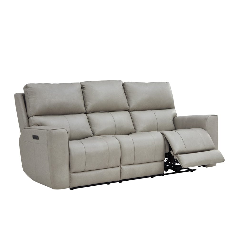 Leather Italia USA - Ehz1564 Laredo Sofa - P2 - Zg - Fold Down Center B - Cement - 4111-EHZ1564F-031605LV view 1
