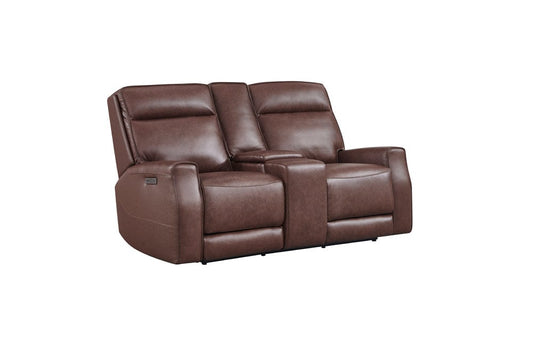 Leather Italia USA - Ehz2354 Sydney Loveseat - Console - P2 - Zg 1501Lv  - 9661-EHZ2354C-021501LV view 1