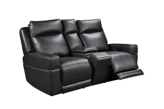Leather Italia USA - Ehz5153 Valley Loveseat - Console - P2 - Zg 8034Lv  - 4111-EHZ5153C-028034LV view 1
