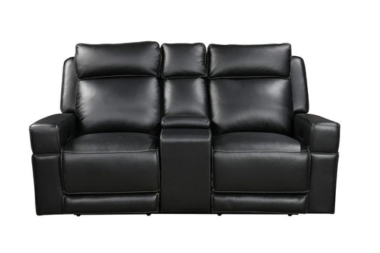 Leather Italia USA - Ehz5153 Valley Loveseat - Console - P2 - Zg 8034Lv  - 4111-EHZ5153C-028034LV view 2