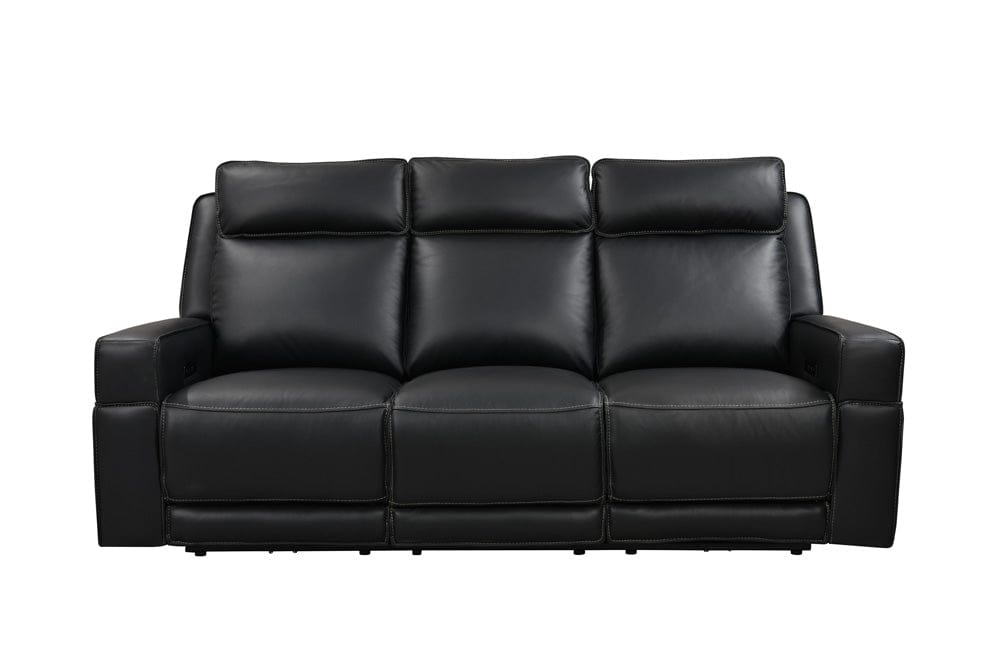Leather Italia USA - Ehz5153 Valley Sofa - P2 - Zg 8034Lv Black Leath  - 4111-EHZ5153-038034LV view 2