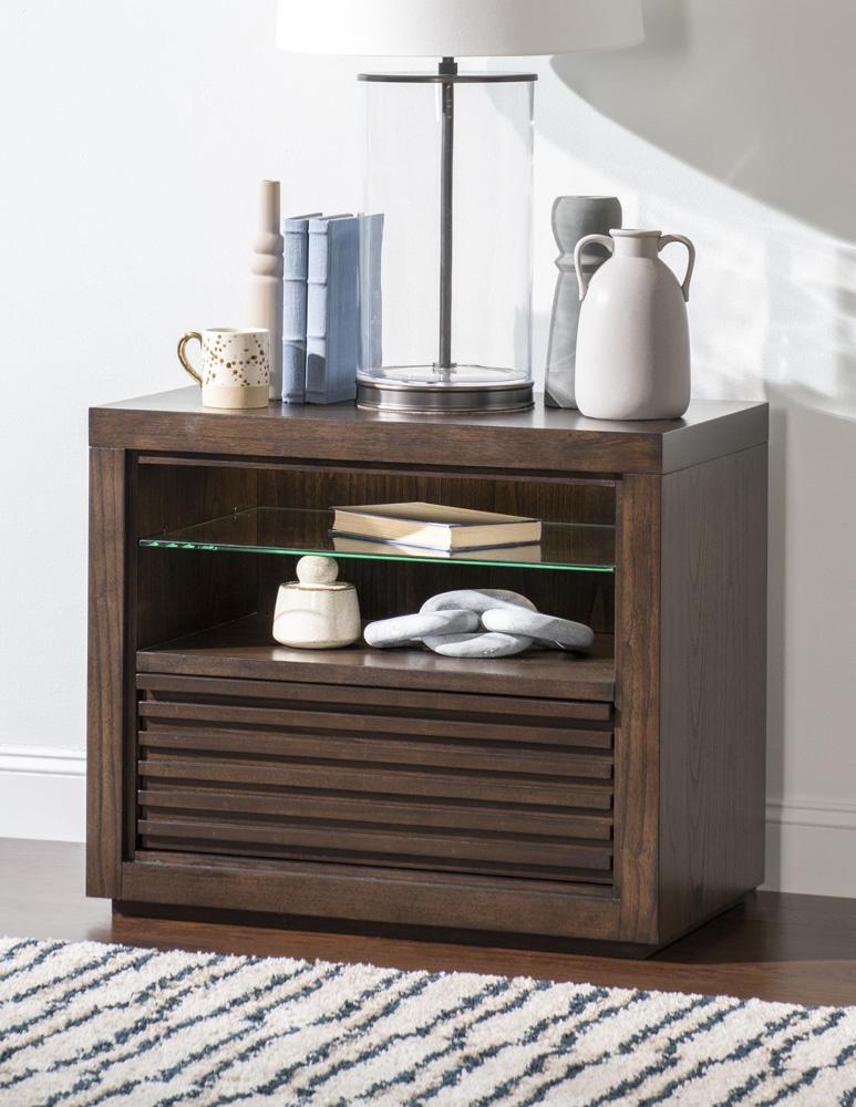Legacy Classic Furniture - Architect Open Nightstand - 4290-3101 veiw 3