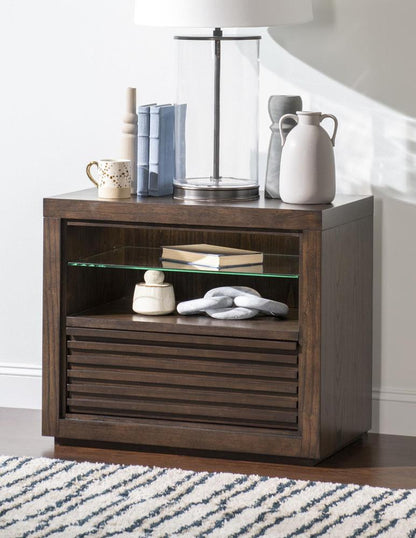Legacy Classic Furniture - Architect Open Nightstand - 4290-3101 veiw 3