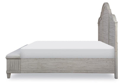 Legacy Classic Furniture - Belhaven Arched Panel Bed W Stg Fb 6/0 - 9360-4137K veiw 2