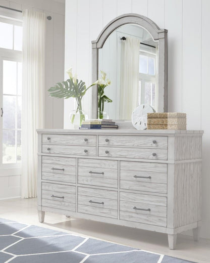 Legacy Classic Furniture - Belhaven Arched Dresser Mirror - 9360-0200 veiw 2