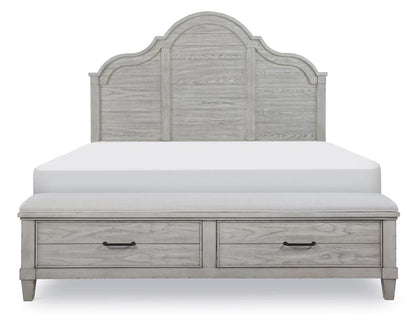 Legacy Classic Furniture - Belhaven Arched Panel Bed W Stg Fb 6/6 - 9360-4136K veiw 1