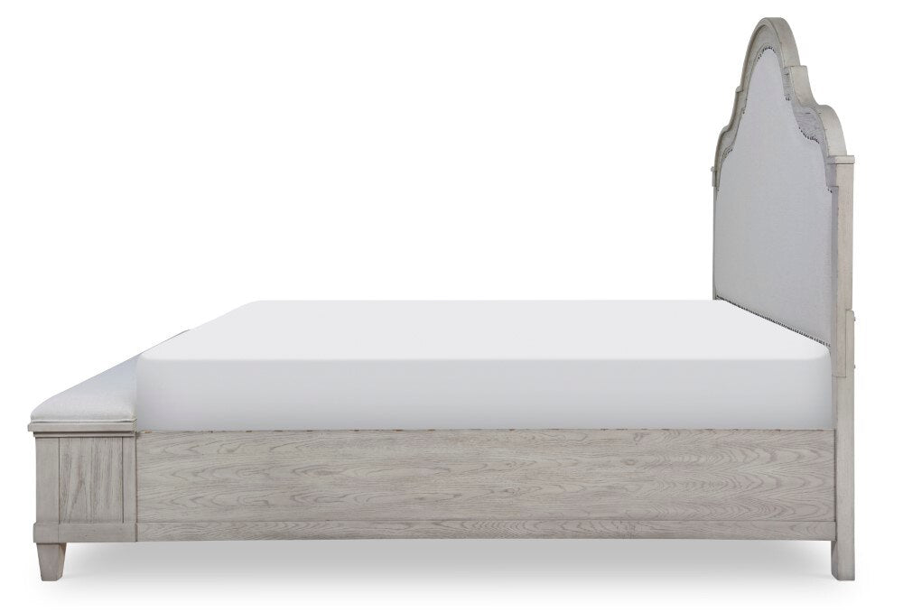Legacy Classic Furniture - Belhaven Complete California King Upholstered Panel Bed with Storage Footboard - 9360-4237K veiw 6