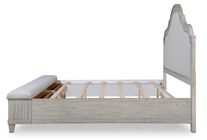 Legacy Classic Furniture - Belhaven Complete King Upholstered Panel Bed with Storage Footboard - 9360-4236K veiw 5