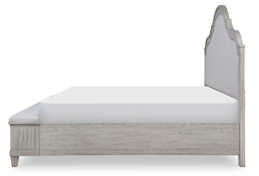 Legacy Classic Furniture - Belhaven Complete Queen Upholstered Panel Bed with Storage Footboard - 9360-4235K veiw 6