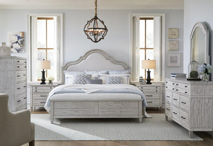 Legacy Classic Furniture - Belhaven Complete Queen Upholstered Panel Bed - 9360-4205K veiw 8