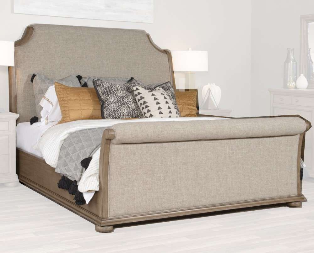 Legacy Classic Furniture - Camden Heights Complete King Upholstered Sleigh Bed - 0200-4306K veiw 1
