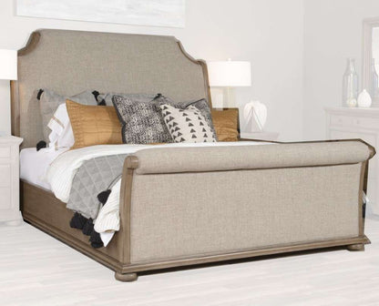 Legacy Classic Furniture - Camden Heights Complete King Upholstered Sleigh Bed - 0200-4306K veiw 1