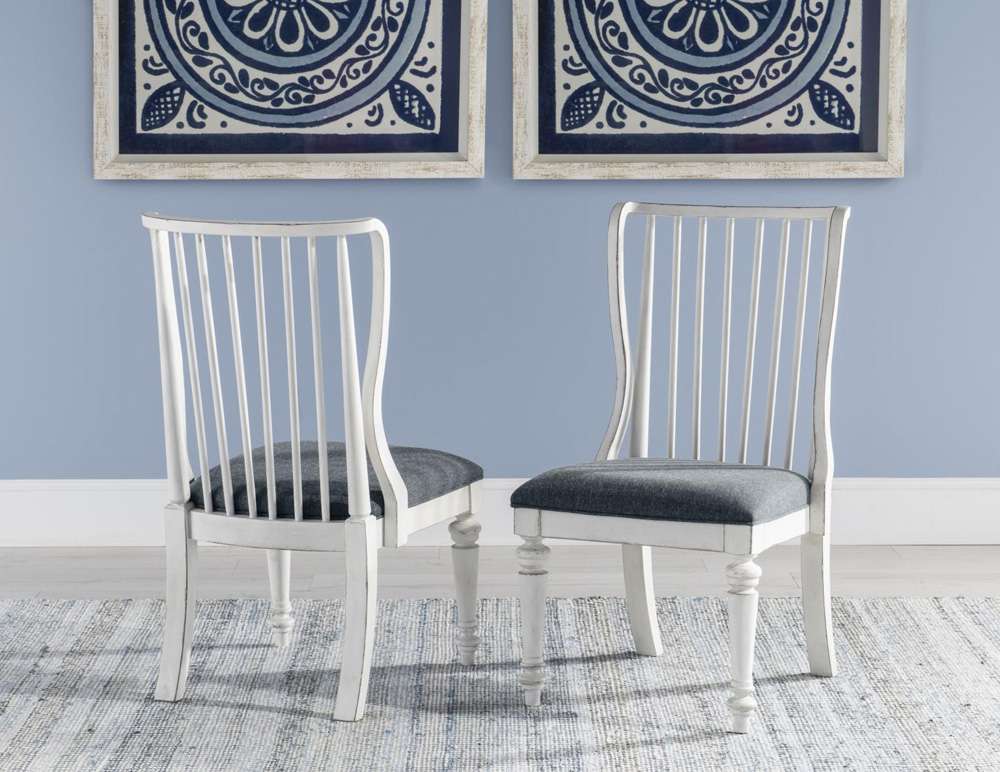 Legacy Classic Furniture - Cottage Park Slat Back Side Chair (Set of 2) - 2430-140 veiw 3