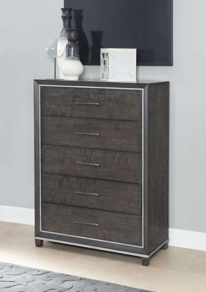 Legacy Classic Furniture - Counter Point Drawer Chest (5 Drawers, Jewelry Tray in Top RSF Drawer, Rem. Felt Covered Panel in Top Drawers) - 0460-2200 veiw 1