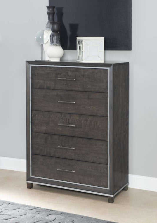 Legacy Classic Furniture - Counter Point Drawer Chest (5 Drawers, Jewelry Tray in Top RSF Drawer, Rem. Felt Covered Panel in Top Drawers) - 0460-2200 veiw 1