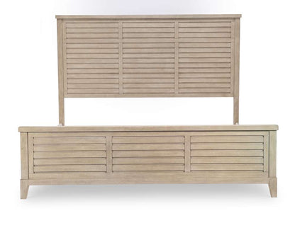 Legacy Classic Furniture - Edgewater Soft Sand Complete Panel Bed Cal King 60 Wood Finish - 1310-4107K veiw 2