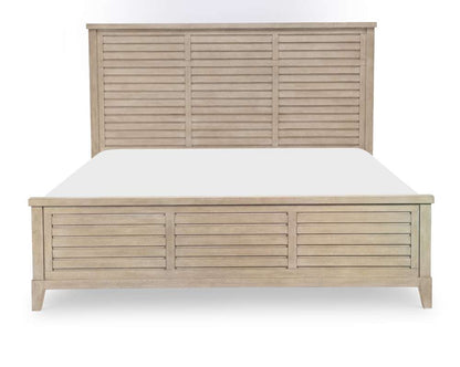 Legacy Classic Furniture - Edgewater Soft Sand Complete Panel Bed Queen 50 Wood Finish - 1310-4105K veiw 3