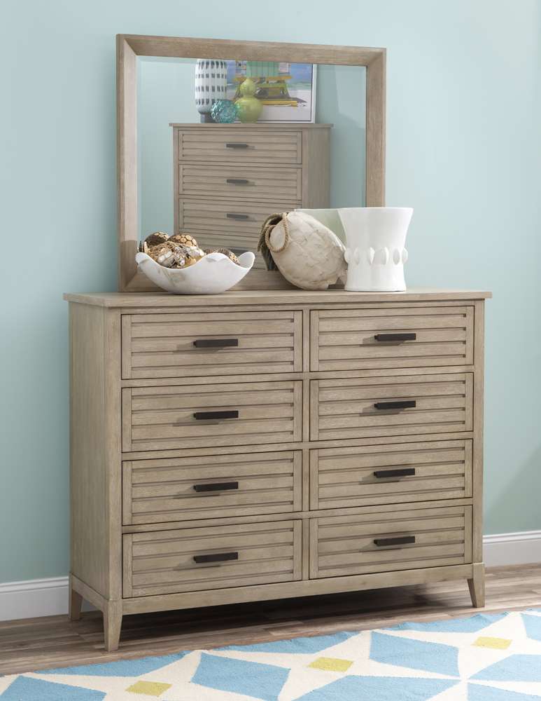 Legacy Classic Furniture - Edgewater Soft Sand Mirror Wood Finish - 1310-0200 veiw 4