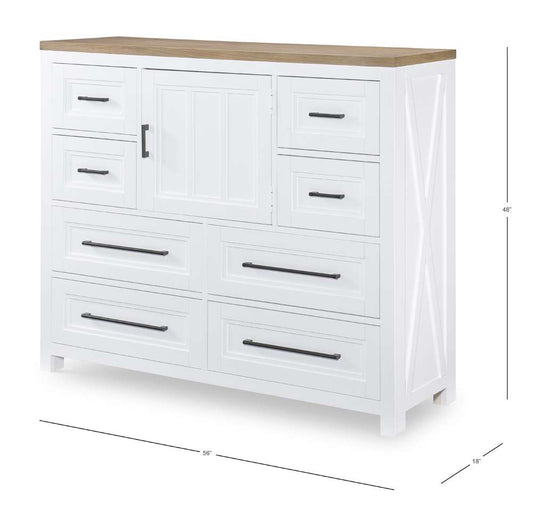 Legacy Classic Furniture  -  Franklin Bureau Chest  - 1561-1500C veiw 2