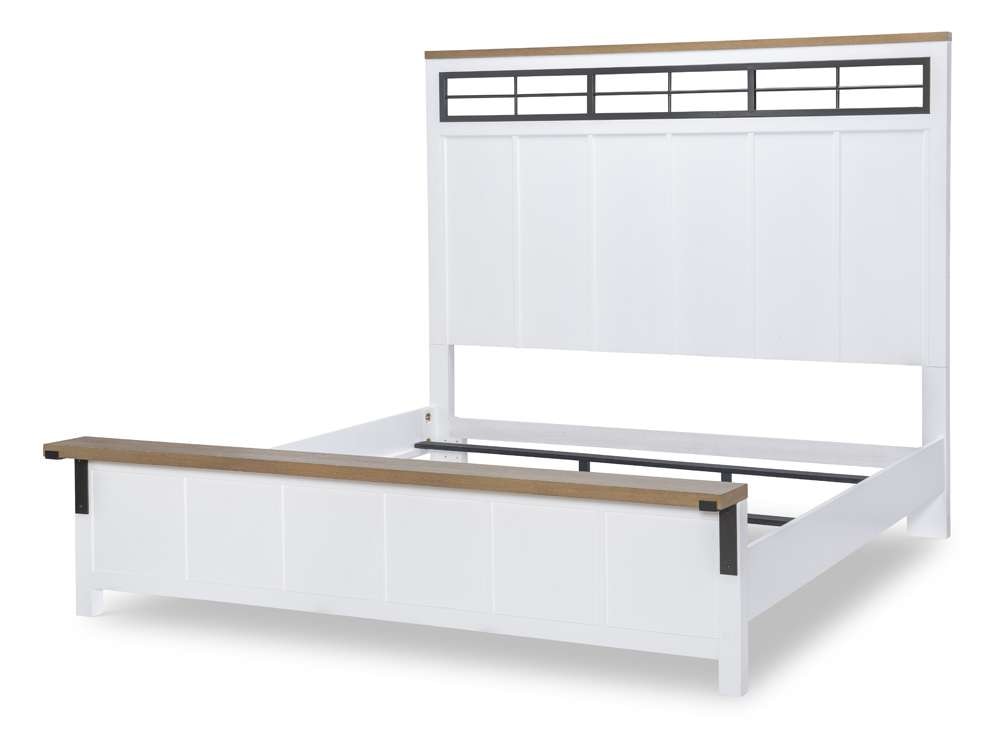 Legacy Classic Furniture - Franklin Complete Two Tone Panel Bed Queen 50 - 1561-4205K veiw 5
