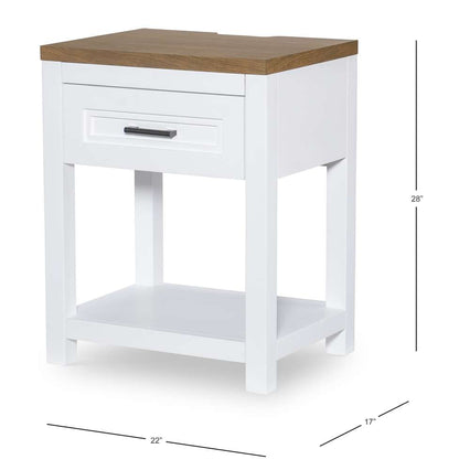 Legacy Classic Furniture - Franklin Open Nightstand - 1561-3101 veiw 3