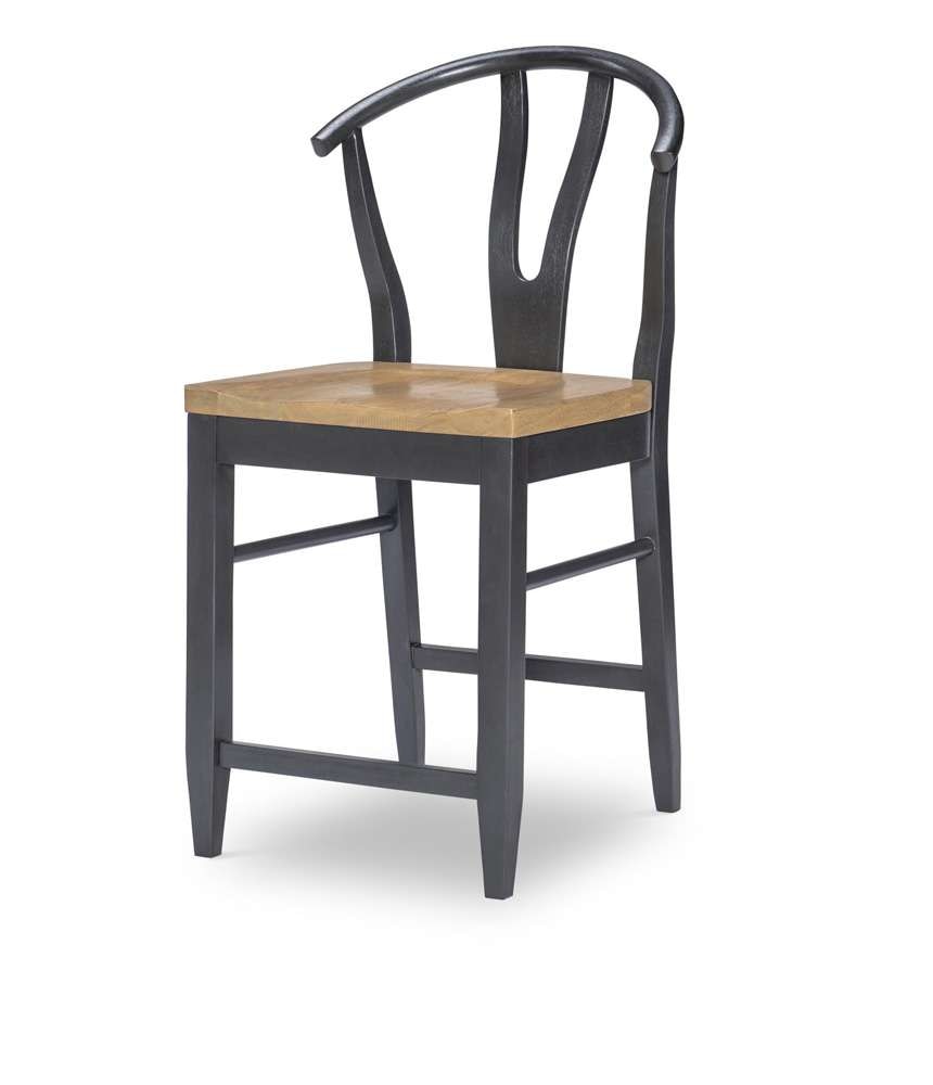 Legacy Classic Furniture - Franklin Wishbone Back Counter Height Chair (Set of 2) - N1562-945 veiw 1