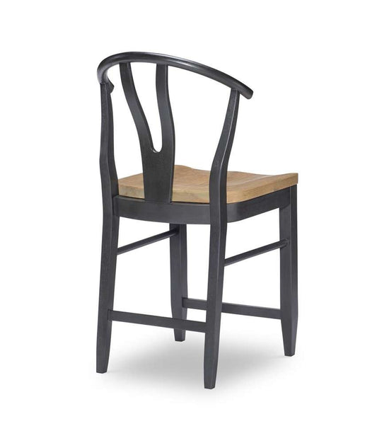 Legacy Classic Furniture - Franklin Wishbone Back Counter Height Chair (Set of 2) - N1562-945 veiw 2