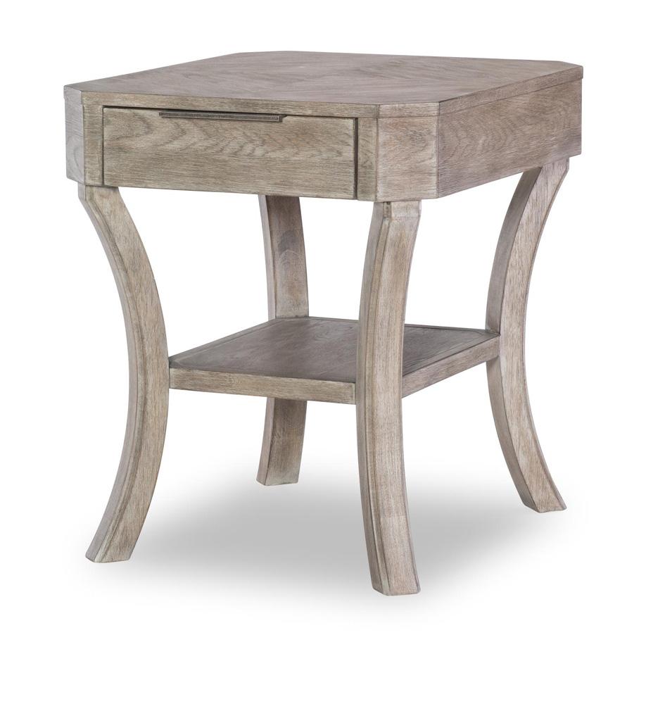 Legacy Classic Furniture - Halifax End Table, Flax- 2400-105 veiw 1