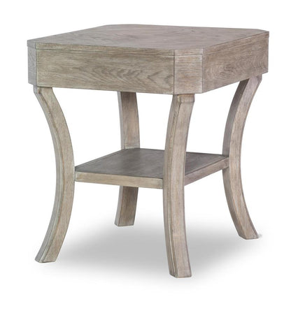 Legacy Classic Furniture - Halifax End Table, Flax- 2400-105 veiw 2