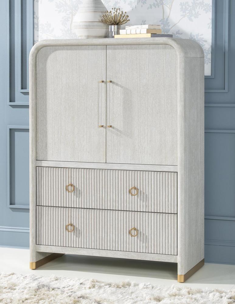 Legacy Classic Furniture - Miramar Door Drawer Chest, Oyster - 3300-2100 view 3